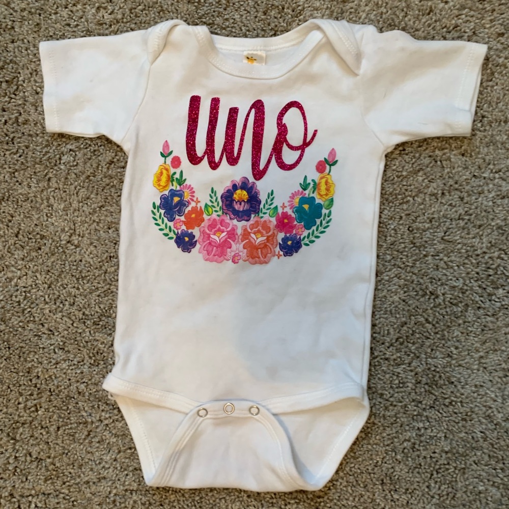 First birthday / cake smash onesie